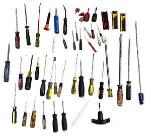 lot 70 image: Large Mixed Screwdriver and Hand Tool Collection