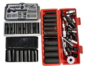 lot 73 image: Collection of Mechanics Socket Sets and Accessories in Cases