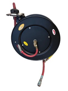 lot 102 image: Industrial Air Hose Reel with Mounting Bracket