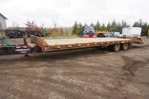 2013 Tow Master 34' Tandem Axle Dually Deck Over Equipment Trailer