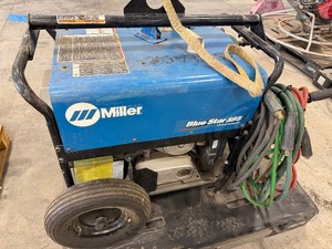 lot 87 image: Miller Blue Star 185 Welder-Generator powered by a Kohler engine, Electric Start 120V, SKU 907664