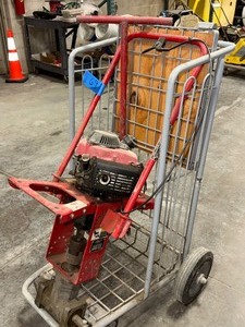 lot 69 image: Allen Engineering RTF Roller Tube Finisher with Honda GXV50 engine.