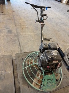 lot 59 image: MQ Whiteman walk-behind power trowel with Honda GX270 engine