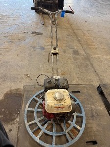 lot 78 image: Bartell Morrison B430 30in Edger Trowel Straight Handle powered by Honda GX160