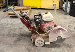 lot 62 image: MK Walk-behind Concrete Saw with Honda GX340 11.0 engine