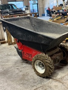 lot 60 image: Power Pusher E-750 electric wheel barrow