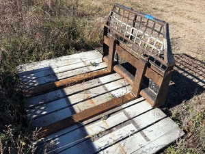 lot 33 image: Fork attachment for skidsteer