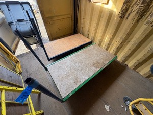 lot 181 image: (2) Platform Trucks with wood decks