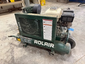 lot 80A image: Rolair Air compressor, Model 4090HK17-0279 powered by Honda 160GX