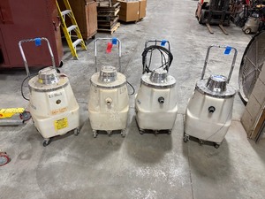 lot 223 image: (4) Crusader MH1050 15-gallon HEPA Portable Vacuums