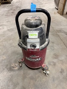 lot 295 image: Industrial Grade EschVac HEPA Dust Extractor EV-76 powered by PulseBac, comes with hose