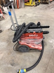 lot 278 image: Hilti  VC150-10 XE Dust Extractor for construction job site with hose and head attachment