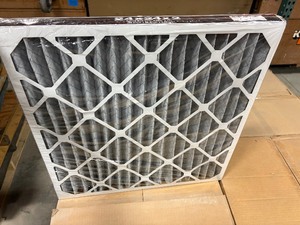 lot 235 image: (3 boxes of 12 ea) 24x24x2 Merv 8 Carbon pleated filters Prime V-20