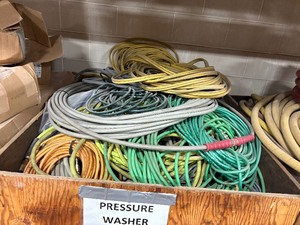 lot 255 image: Pressure washer hoses