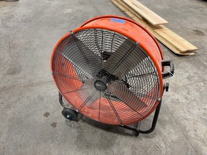 lot 308 image: CE Heavy Duty 24 Drum Fan, Model SFDC6-600CT04