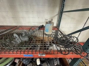 lot 336 image: Sump pump and Zurn Wilkins backflow preventer 975XL