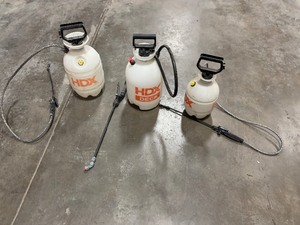 lot 350 image: (3)  HDX concrete sprayers