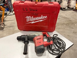 lot 115A image: Milwaukee 5317-20 1 9116 SDS MAX Rotary Hammer, corded, in case