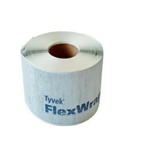lot 329 image: (4 boxes) DuPont FlexWrao 9x75. 1 roll of DuPont FlexWrap EZ Adhesive flashing tape