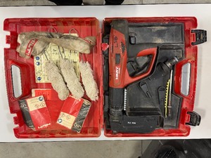 lot 456 image: Hilti Powder Actuated nail gun DX 460 in case