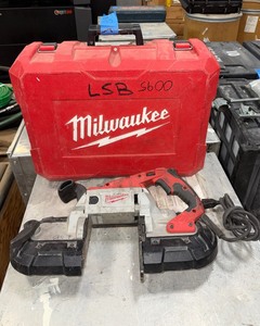 lot 250B image: Milwaukee Deep Cut Band Saw 6232-20, corded, in case