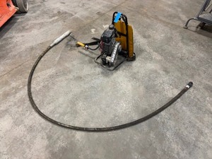 lot 353A image: Oztec bP-50A Backback Gas Concrete Vibrator with 1 whip, powered by Honda