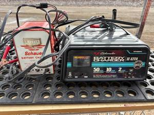 lot 42 image: Schumacher battery charger 50 amp to two-amp trickle