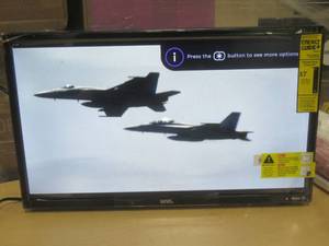 lot 19 image: 24 Inch onn Class HD (720P) LED Roku Smart Television  681131308243