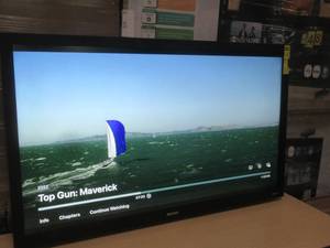 lot 24 image: 55 Inch Element  4K UHD Partial Sun Outdoor Roku TV (EP400AB55R) T21116-TX