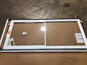 lot 37 image: Andersen 2000 Series 36 in. x 80 in. White Universal Full View Retractable Aluminum Storm Door with Brass Hardware  Customer Returns See Pictures