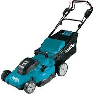 lot 29 image: Makita 18V X2 (36V) LXT Lithium-Ion Cordless 21 in. Walk Behind Lawn Mower no battery or charger Customer Returns See Pictures
