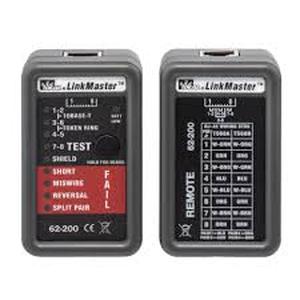 lot 46 image: Lot of IDEAL LinkMaster RJ45 CAT 35e66a Wiremapper and Tester   Customer Returns See Pictures