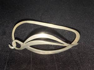 lot 133N image: Unique Sterling Silver Bracelet, Modern Design, 12.36g, Not Marked