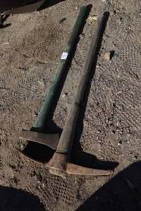 lot 328 image: Axe and Pick Axe