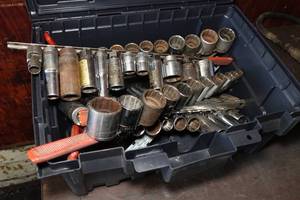 lot 342 image: Assorted Sockets - Snap-On, MAC, S-K, Craftsman