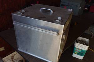 lot 381 image: Stainless Steel Work Box