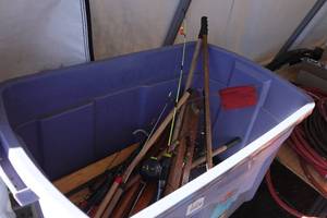 lot 302 image: Ice Fishing Rods and Tip-Ups