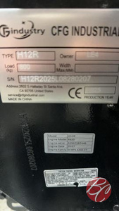 lot 23 image: CFG QH12R Mini Excavator