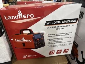 lot 131 image: LandHero Gasless MIGMMA.LIFT TIF MIG-140 Welding