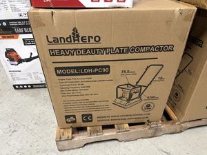 lot 134 image: LandHero LDH-PC90 Heavy Duty Plate Compactor