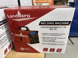 lot 135 image: LandHero Gassles MIGMMA.LIFT TIF MIG-140 Welding