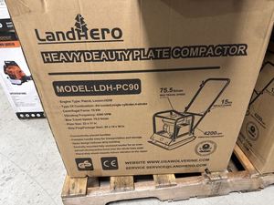 lot 140 image: LandHero LDH-PC90 Heavy Duty Plate Compactor