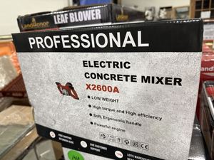 lot 143 image: Professional Electric X2600A Concrete Mixer