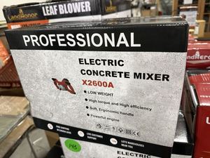 lot 144 image: Professional Electric X2600A Concrete Mixer