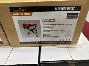 lot 155 image: LandHero LDH-PA600 Electric Hoist