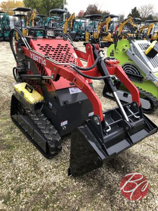 lot 251 image: AGT YSRT14 Compact, Stand-On Mini Skid Steer