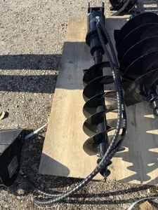 lot 176 image: CFG Industry 12EX-AGR & 200A  Auger Attachment