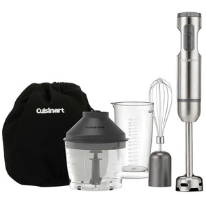 lot 82 image: Cuisinart Power Blend Immersion Blender with Food Processor Attachments