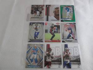 lot 14 image: 9 Penix, Maye, Daniels,McConkey, BT...