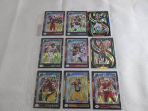 lot 15 image: 9 Donruss Optic PurpleGreenRedBl...